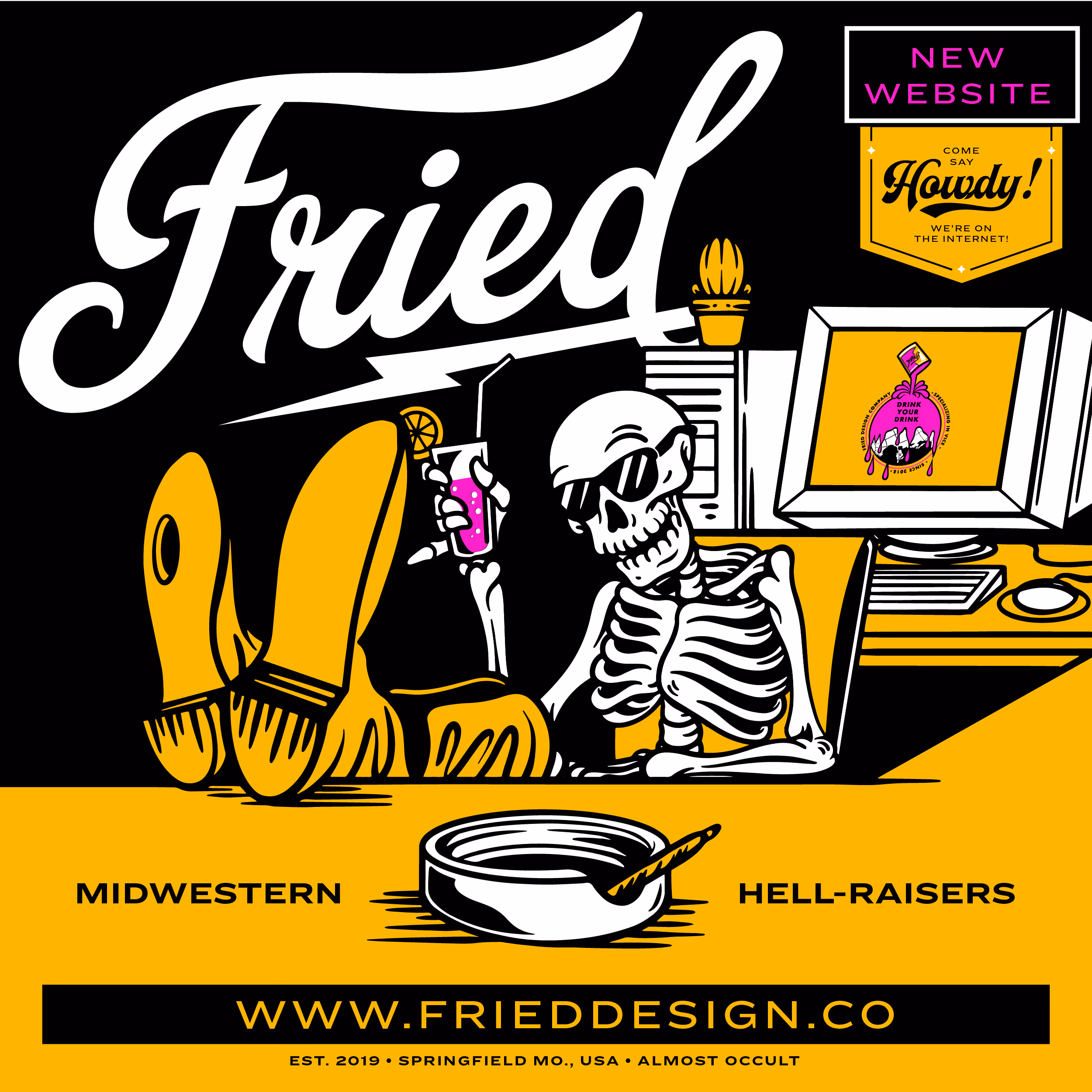 Fried Design Company's New Website