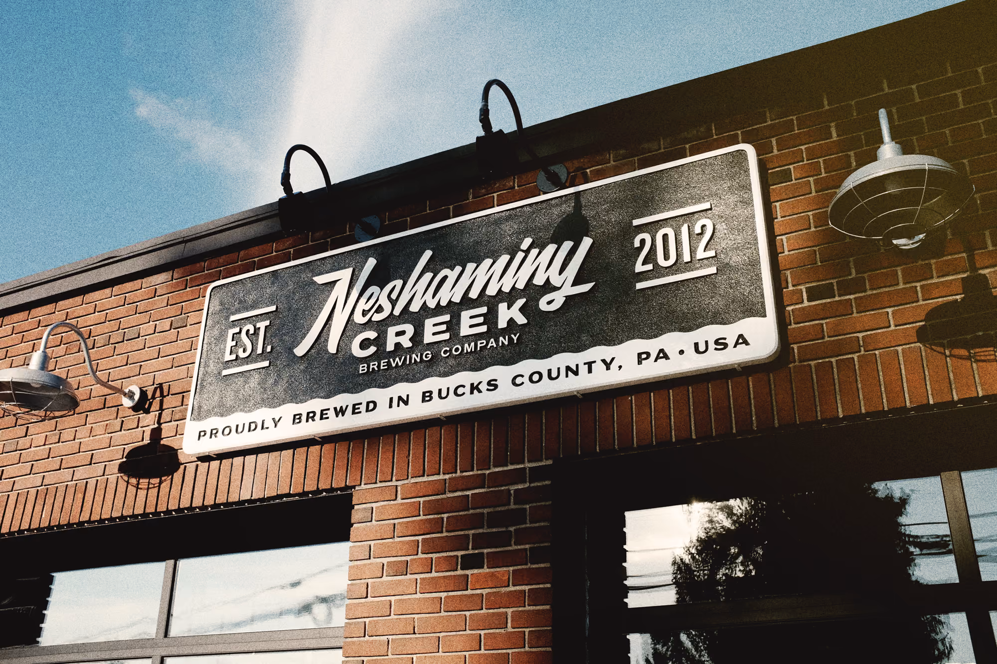 Brewery signage, Rebrand & Packaging Design