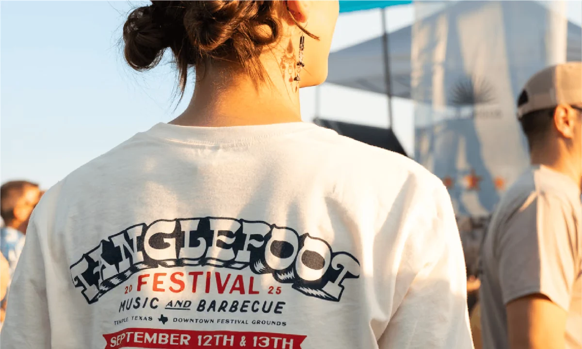 Tanglefoot Festival Temple Texas Feature Tile