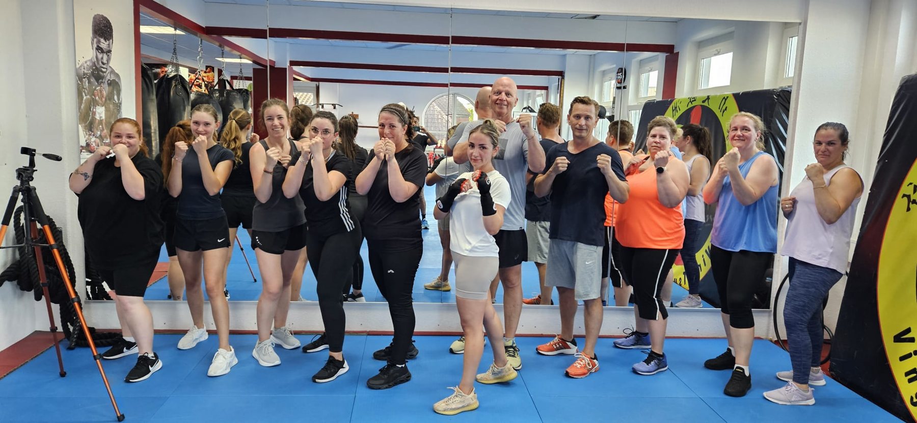 Trainingsgruppe im Fight Fit Heilbronn