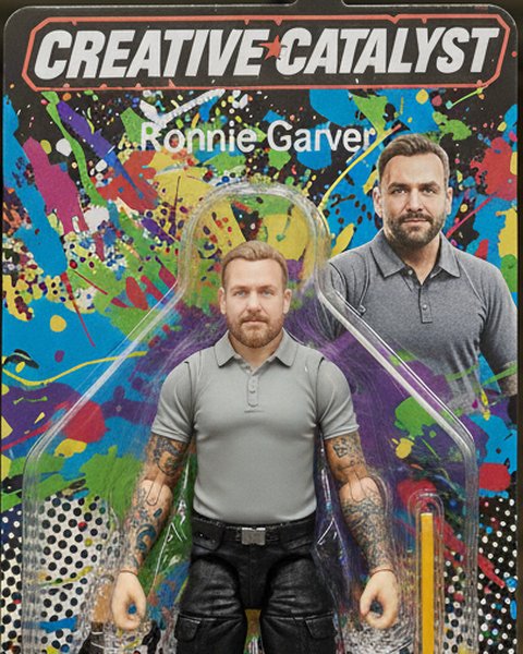 Ronnie Garver as a Creative Catalyst action figure