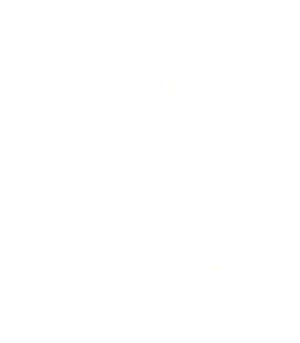 Simple white line drawing of a branch with eight elongated leaves on a transparent background.