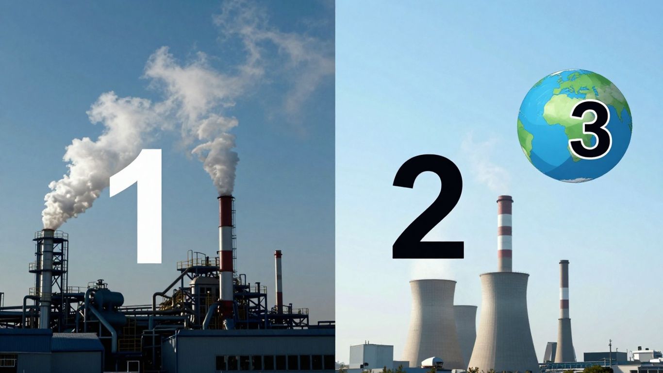 Emissions scopes 1, 2, and 3 visual guide.
