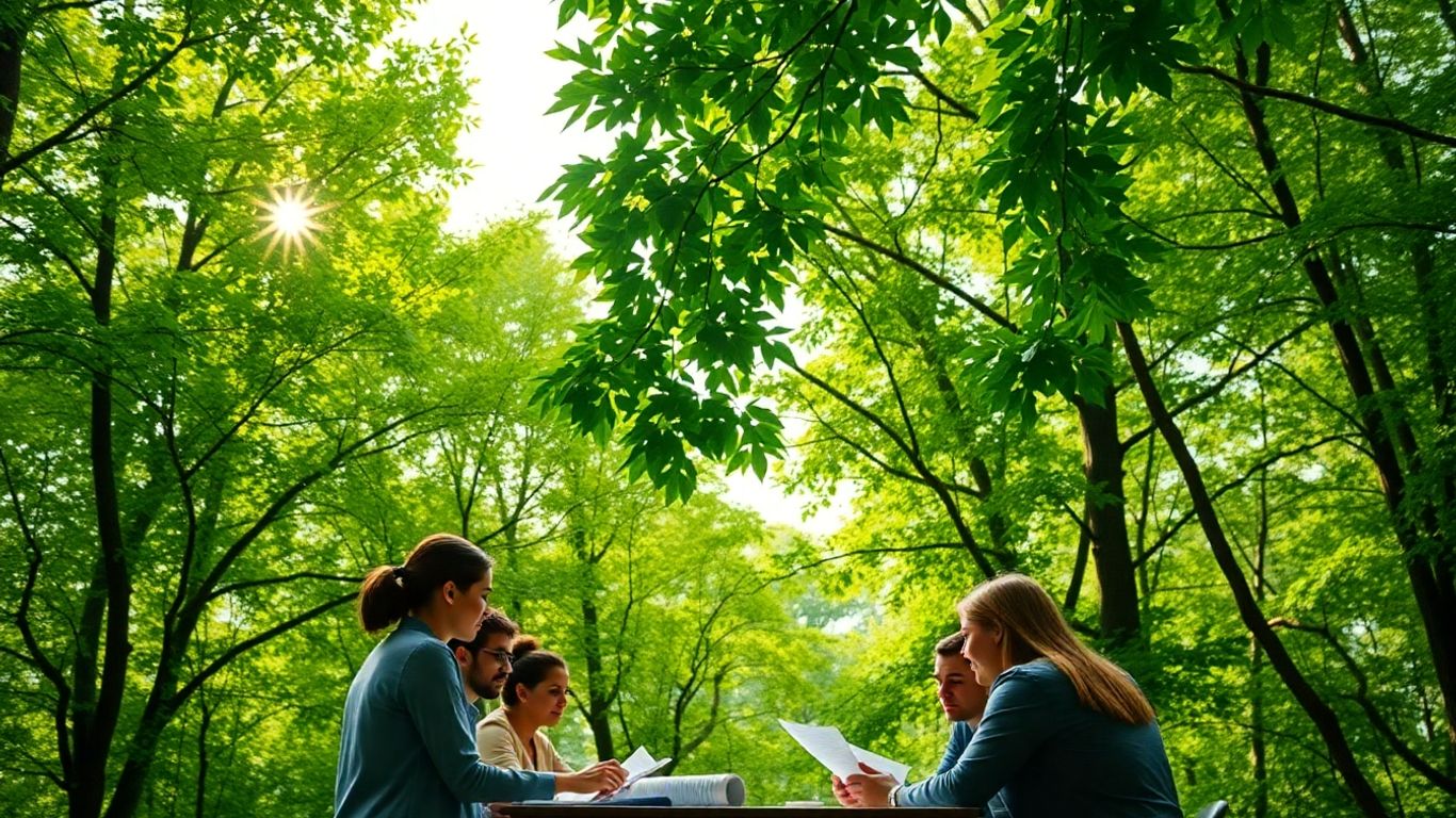 Sustainable leadership and ESG strategy meeting