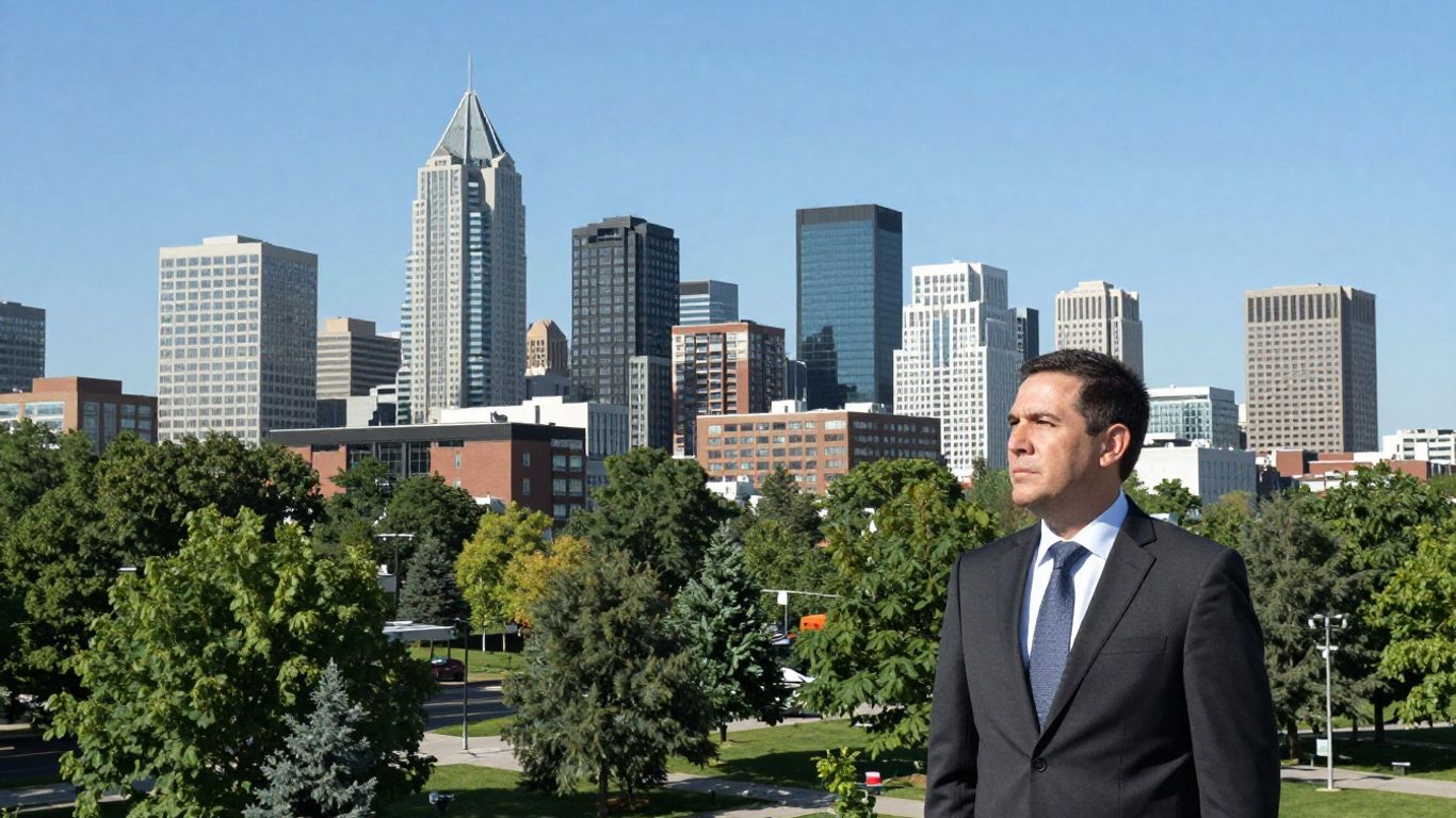 Waterloo cityscape with professional looking towards future.