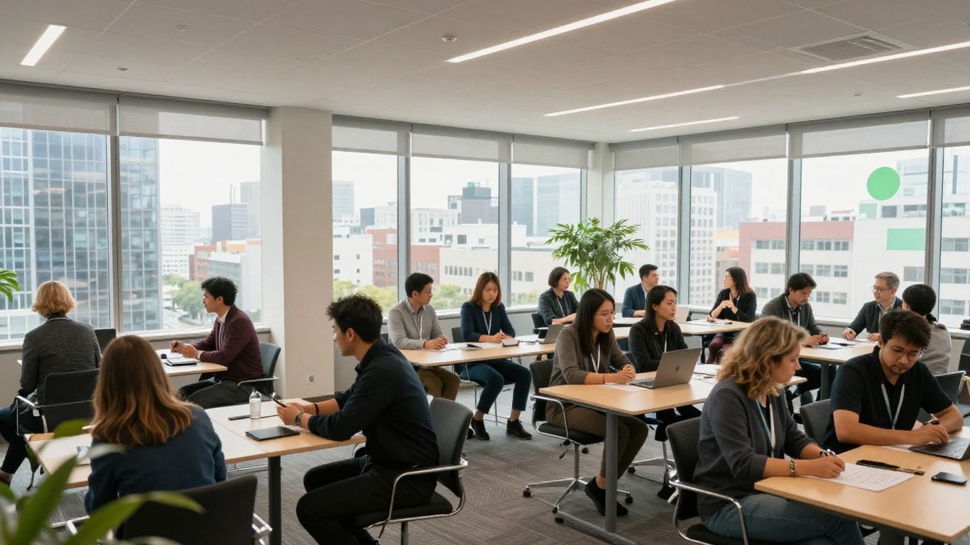 Global leaders discuss climate finance at a summit.