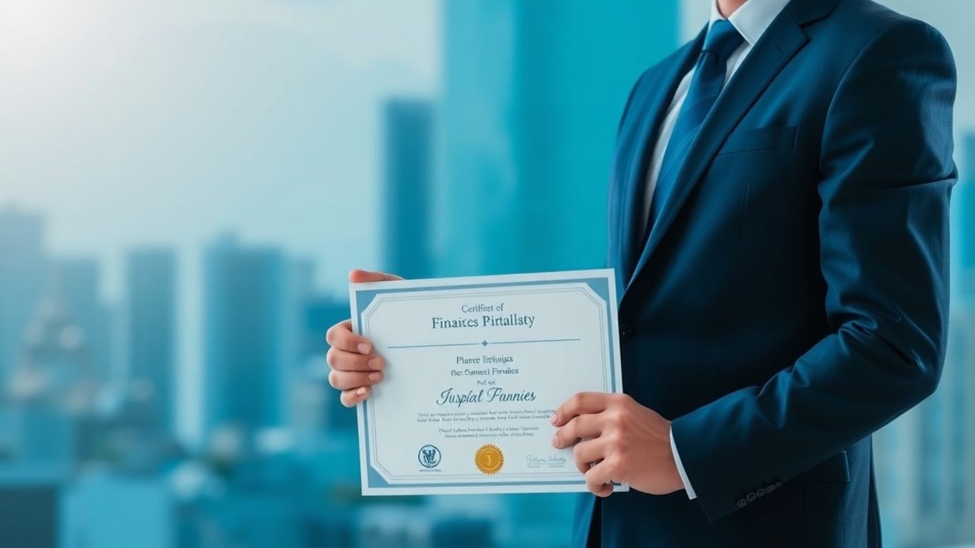 CFA ESG Programme certificate achievement