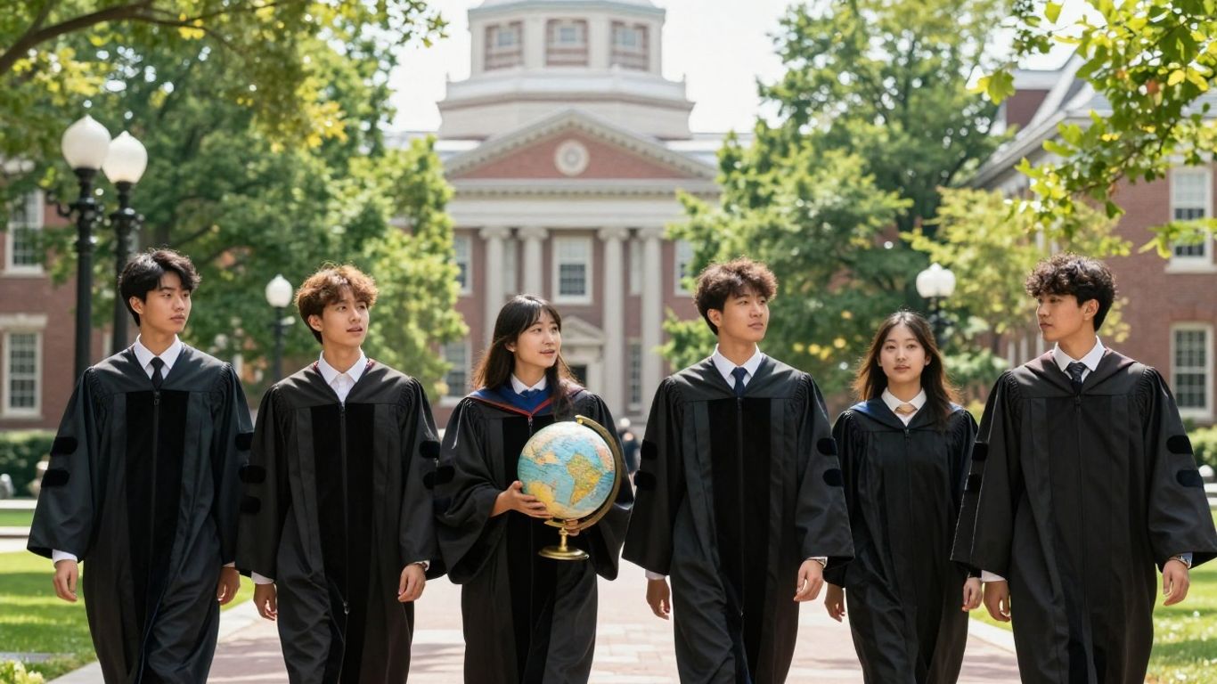 Students at Harvard University pursuing sustainability studies.
