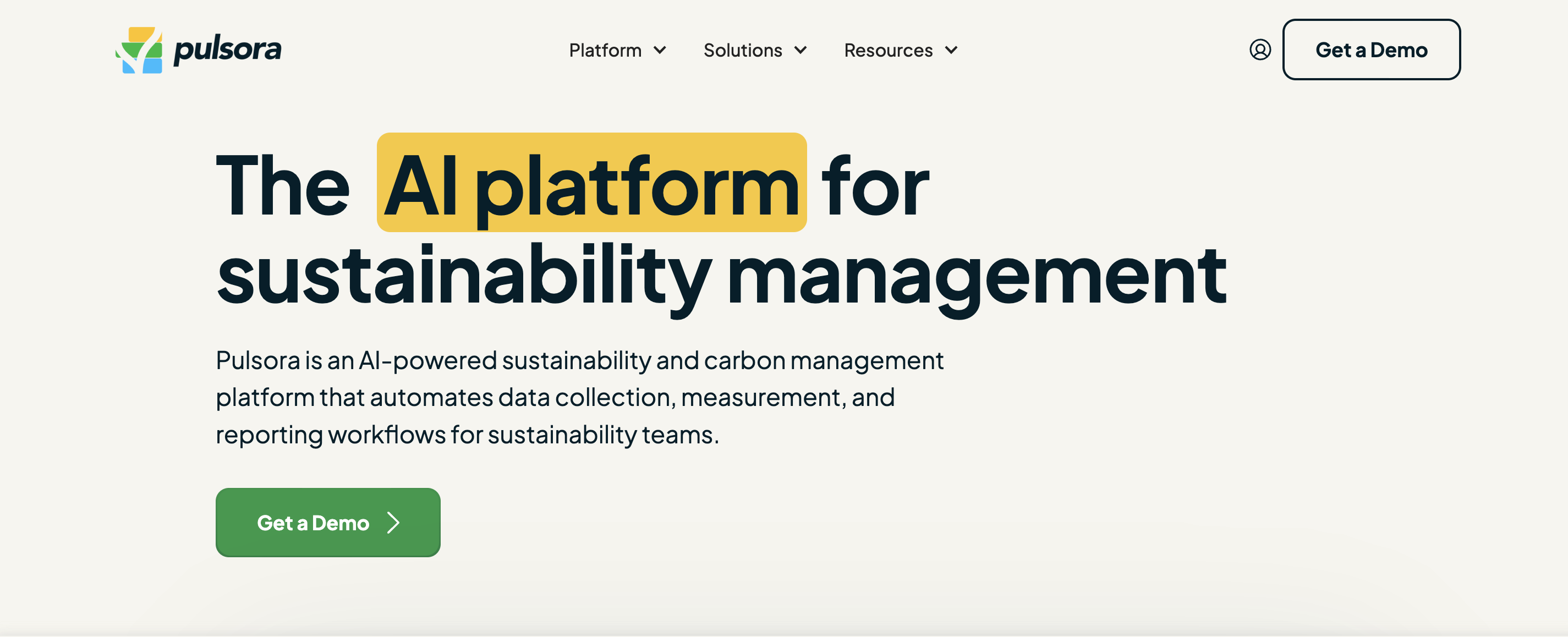 Pulsora decarbonization software