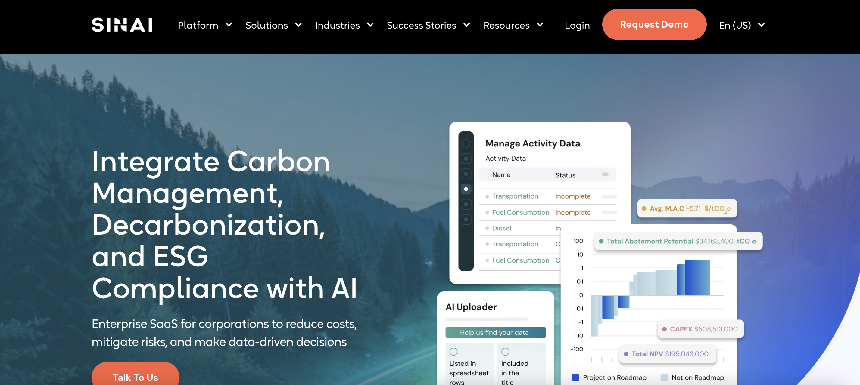 SINAI decarbonization software