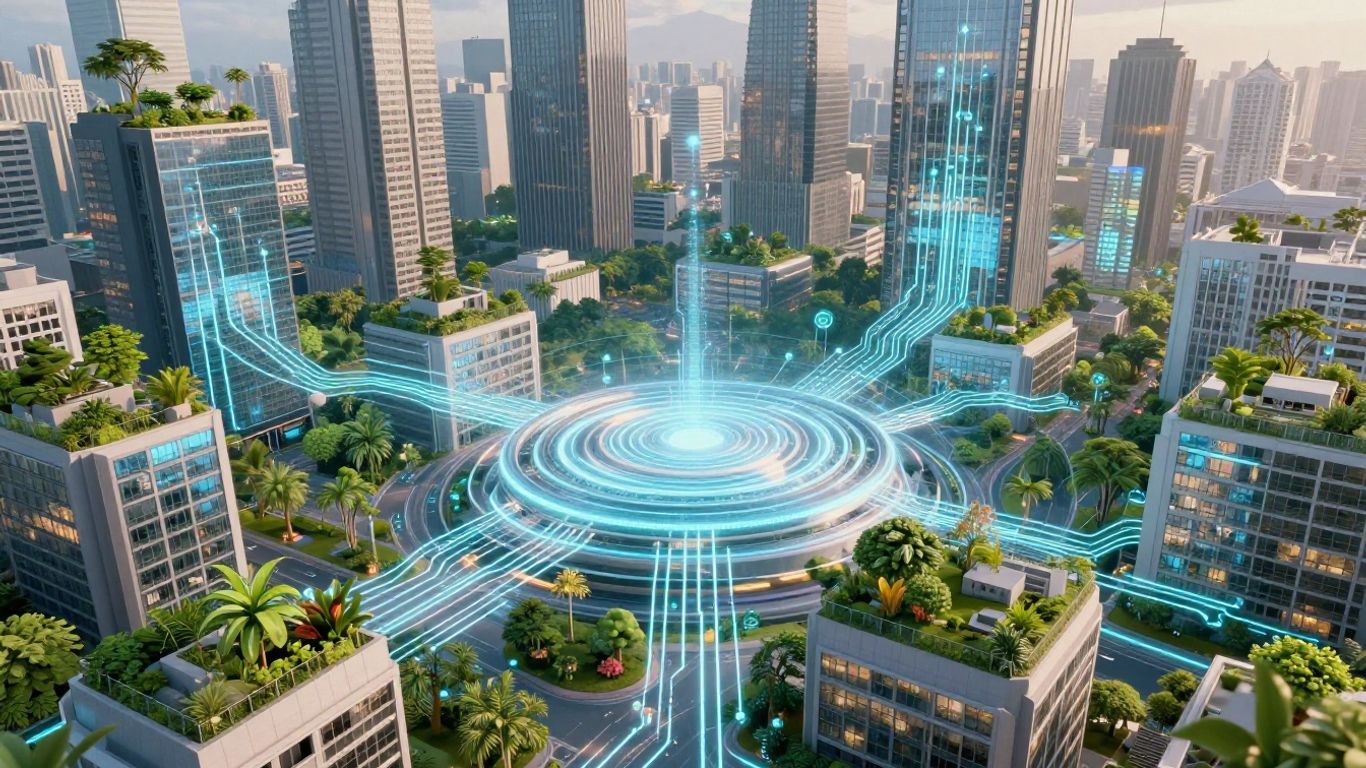 Sustainable software companies' impact on environment and society.