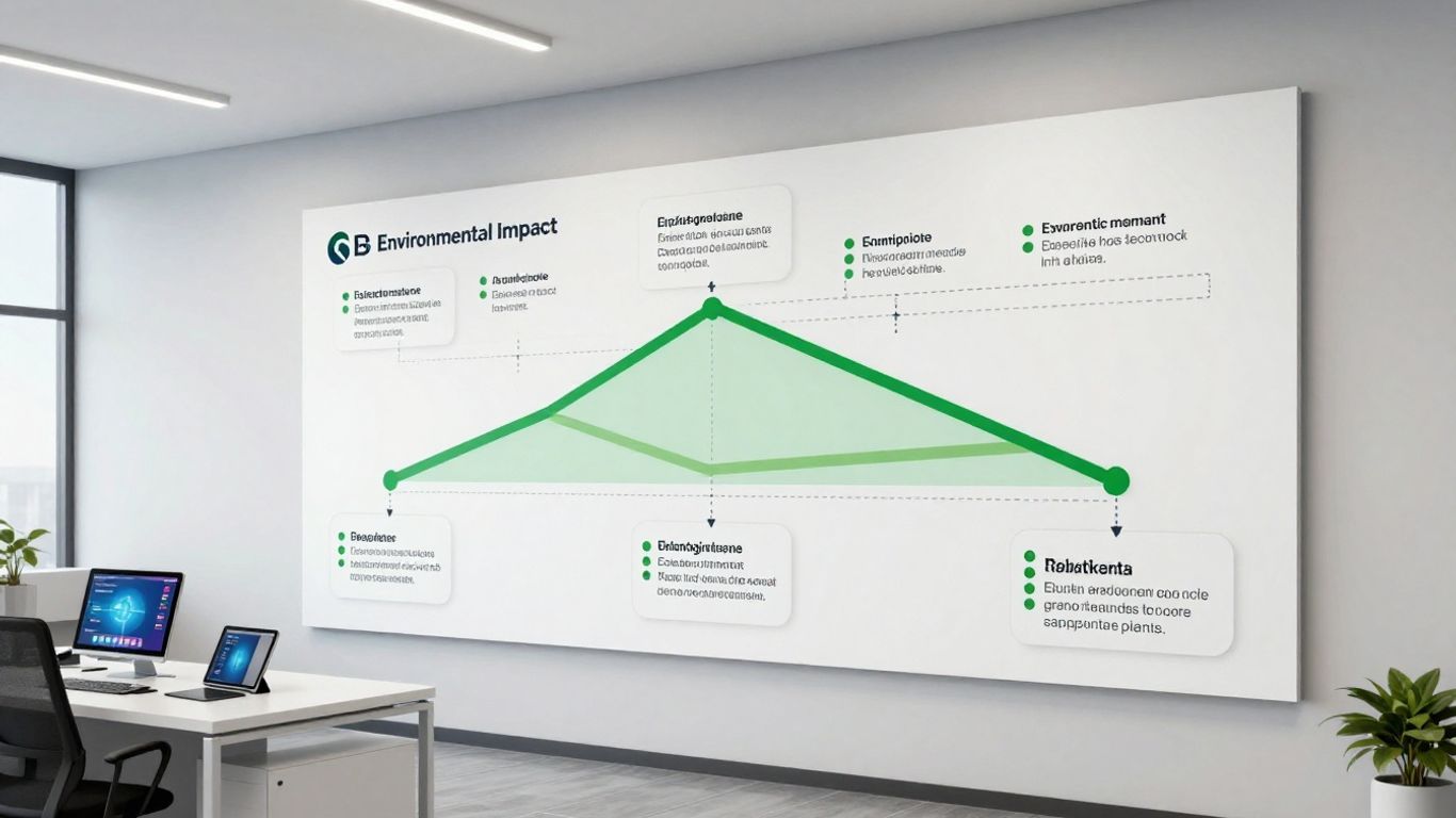 A clean infographic showing environmental risk assessment workflows