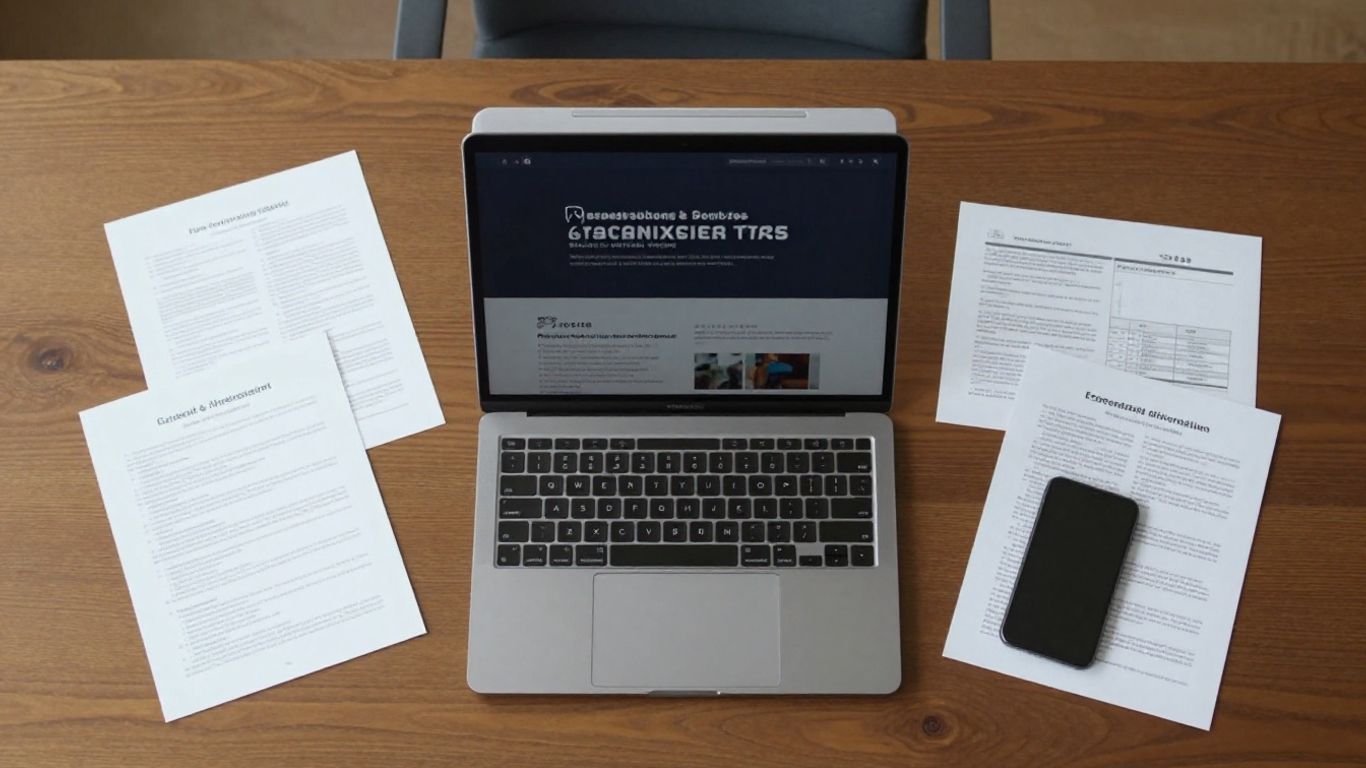 Modern business reporting visual