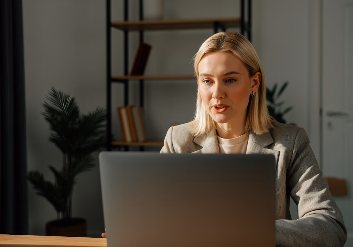 Professional video call consultation