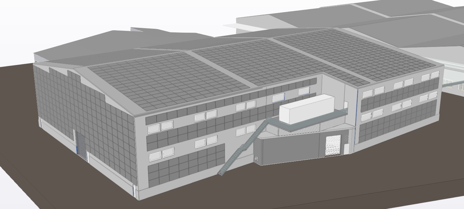 Neubau Halle 2, Müller Azmoos AG