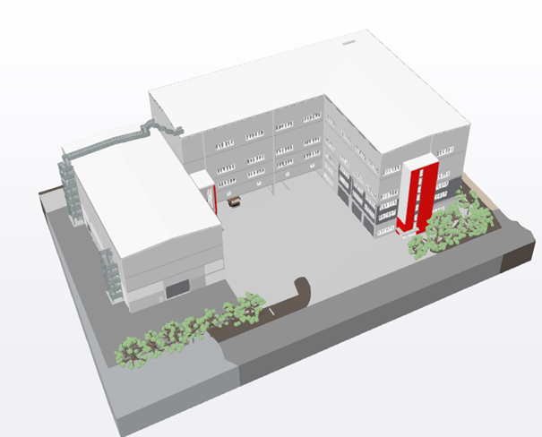 Neubau Gewerbe- und Betriebsgebäude Burri Company