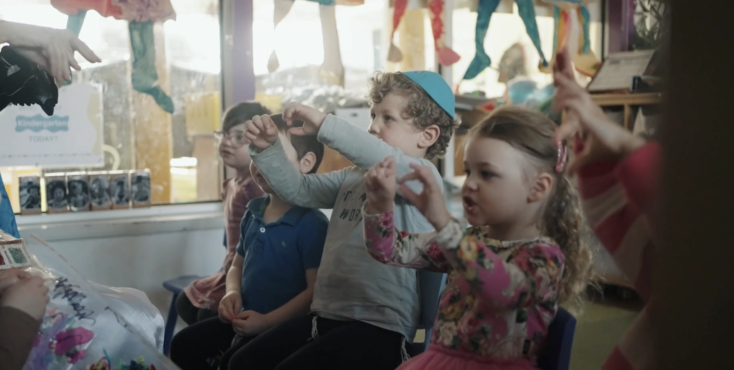 Music and movement session at Ganenu