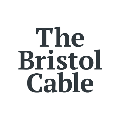 Text reading 'The Bristol Cable' in a bold serif font on a white background.