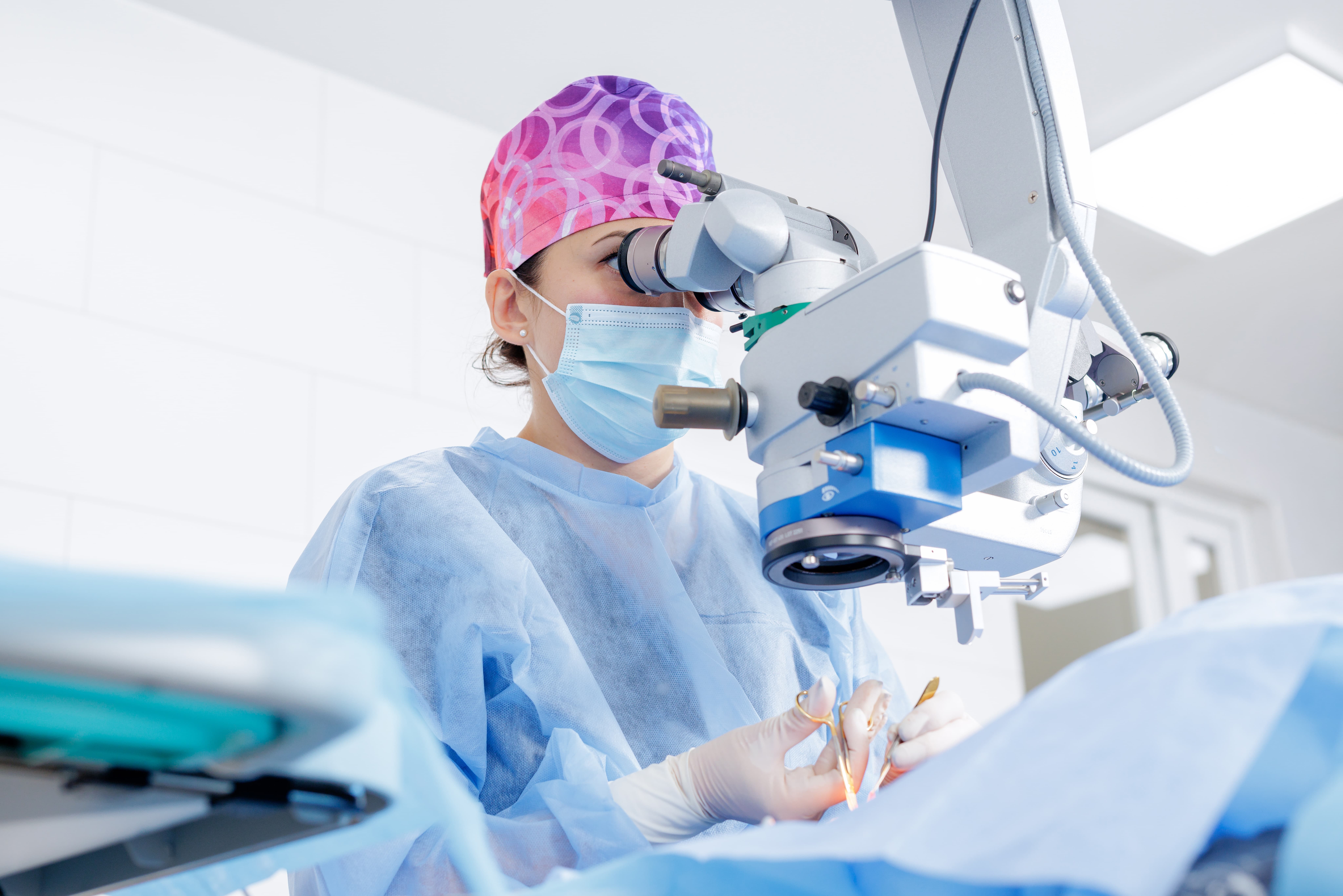 Post-operative LASIK follow-up appointment at LuminOptix Optometry