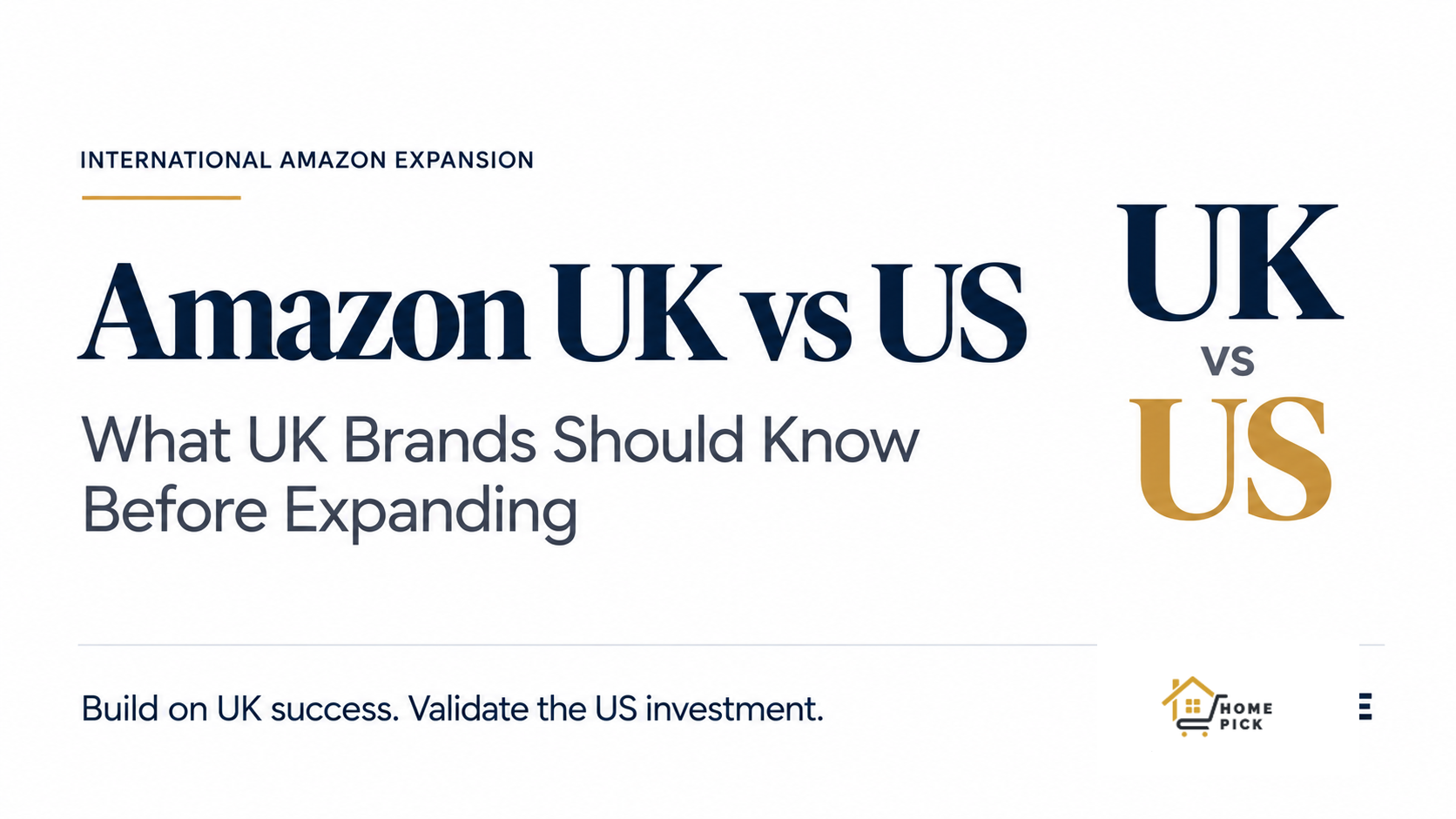 Amazon UK vs US: what established UK brands should know before expanding