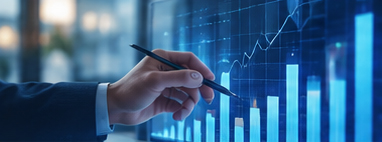 Business performance and demand capture visualization