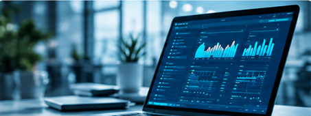 Governance dashboard and business analytics