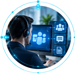 Employee collaboration and support