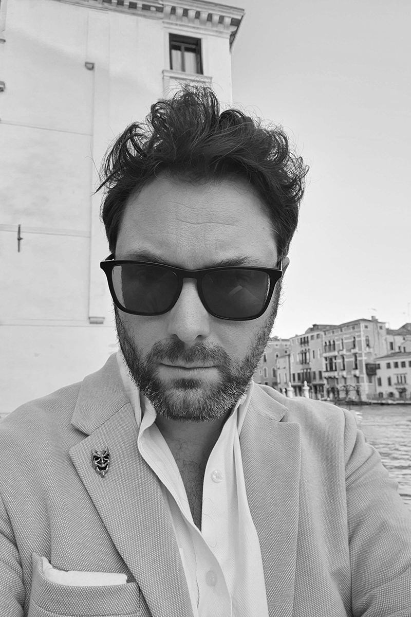 Photo of Will at the Venice Biennale 