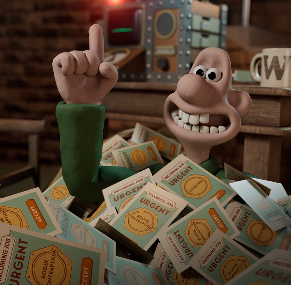 Promotional image for Wallace & Gromit: The Big Fix Up