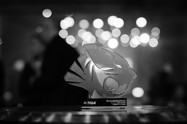 Picture of TIGA award 
