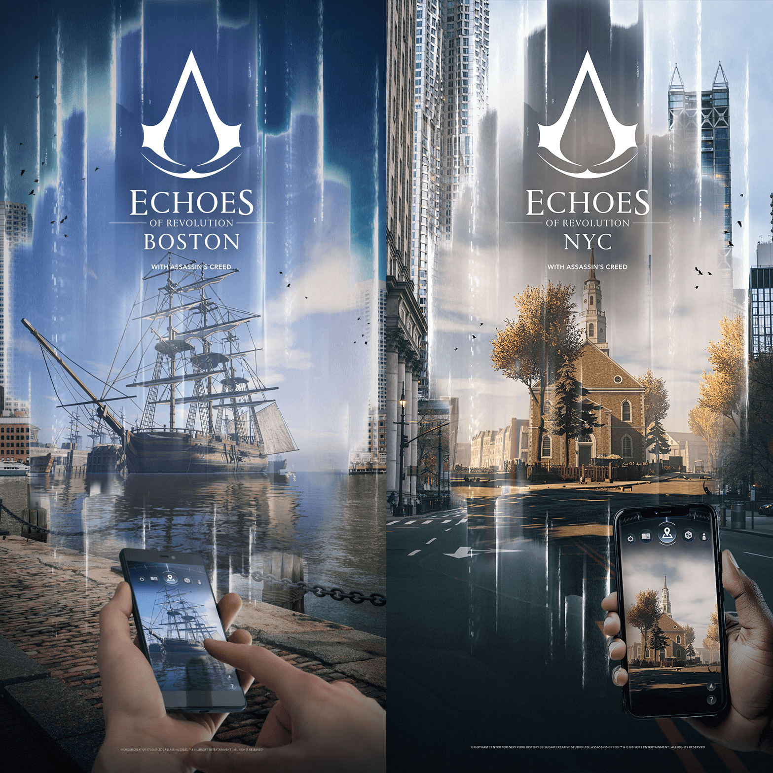 Promotional graphic for Echoes of Revolution