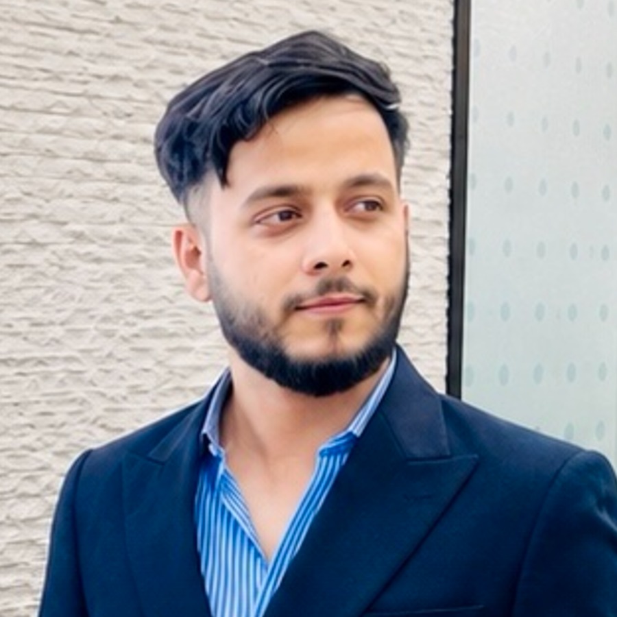 Headshot of Aaquib Khan, Estimator in Residence at Monaro