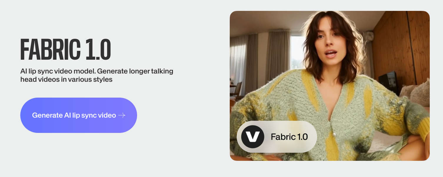 Example of a video generated using VEED Fabric 1.0