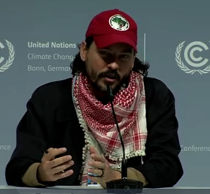 Jesús Vázquez, Organización Boricuá de Agricultura Ecológica and La Vía Campesina