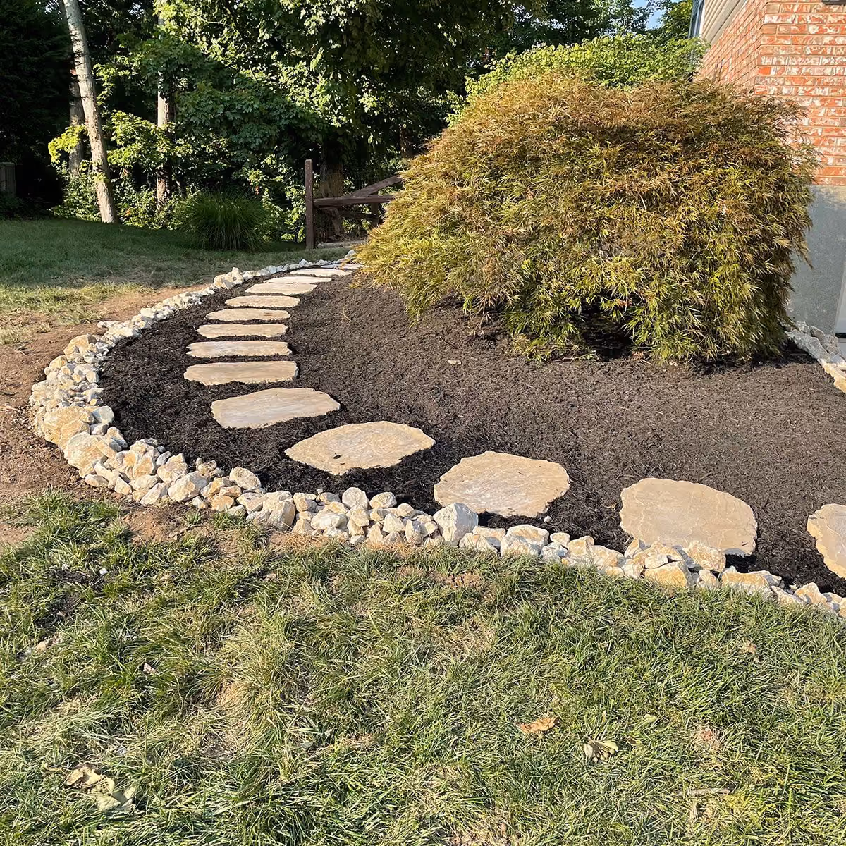 Triscapes landscaping services near me enhancing curb appeal with custom plantings