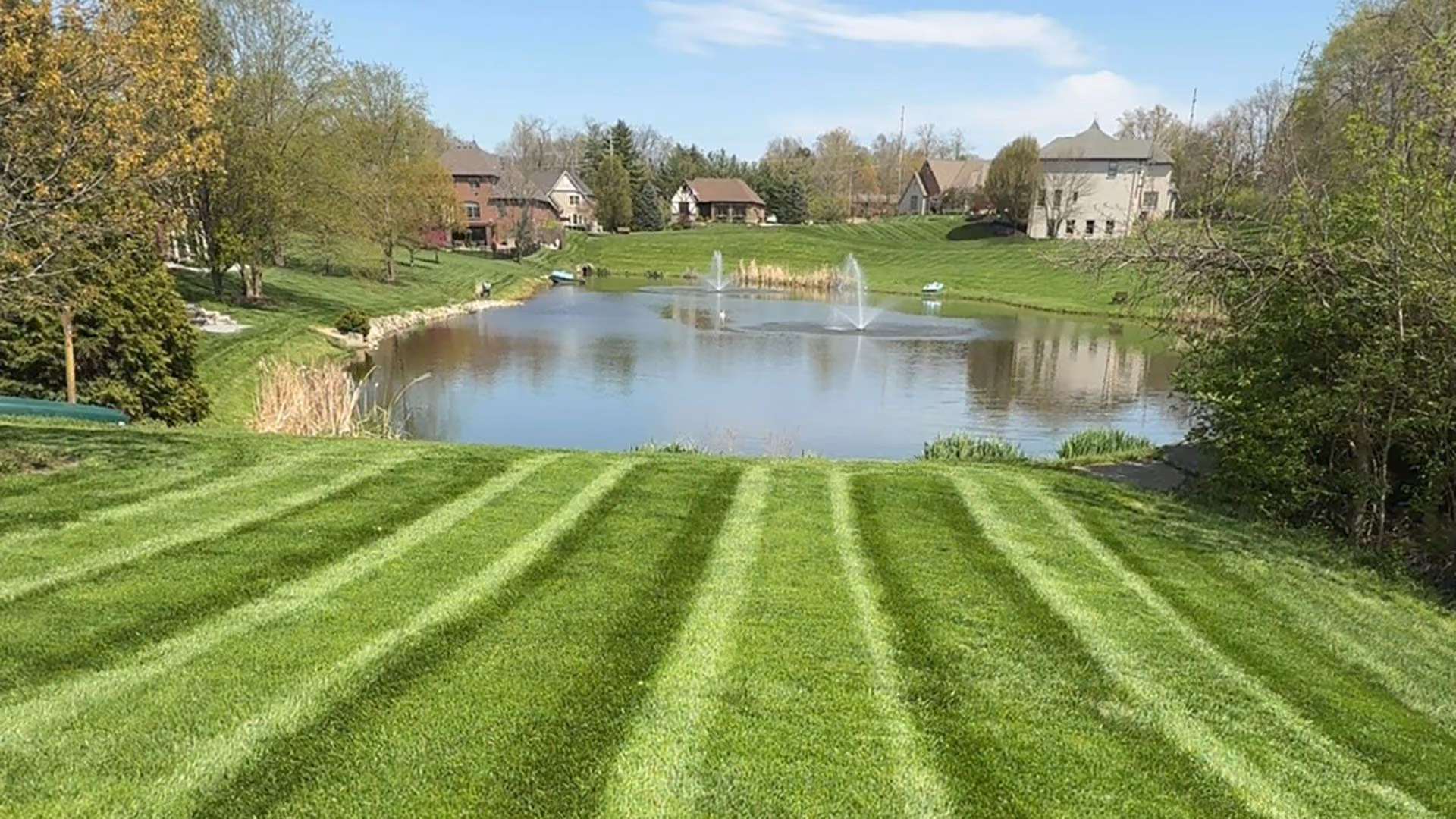 Triscapes project gallery showcasing professional landscaping, hardscaping, lawn care, and outdoor transformations near me