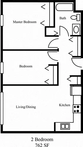2 Bed
