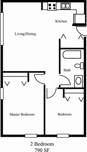 2 Bed