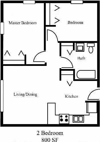 2 Bed
