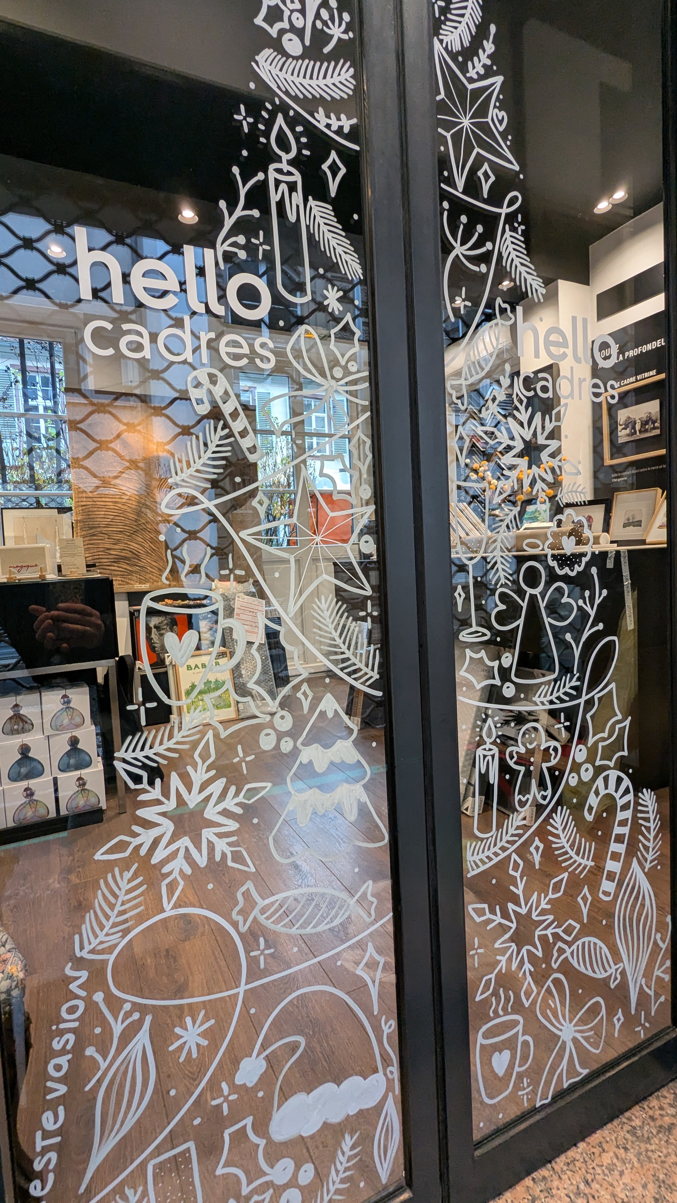 Vitrine de Noël