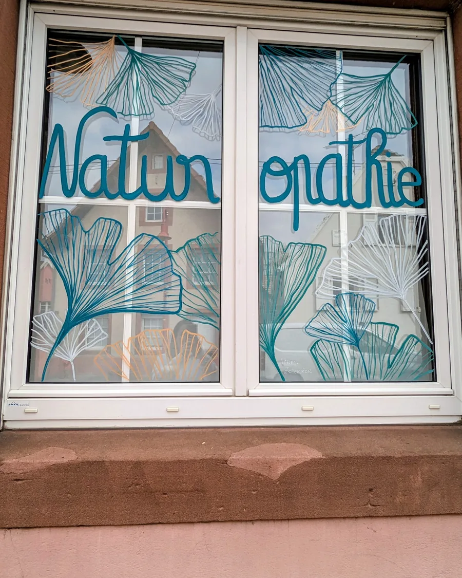 Vitrine Naturopathie - Niedermodern