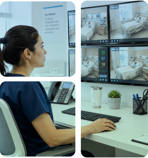 Virtual Sitting and Observation