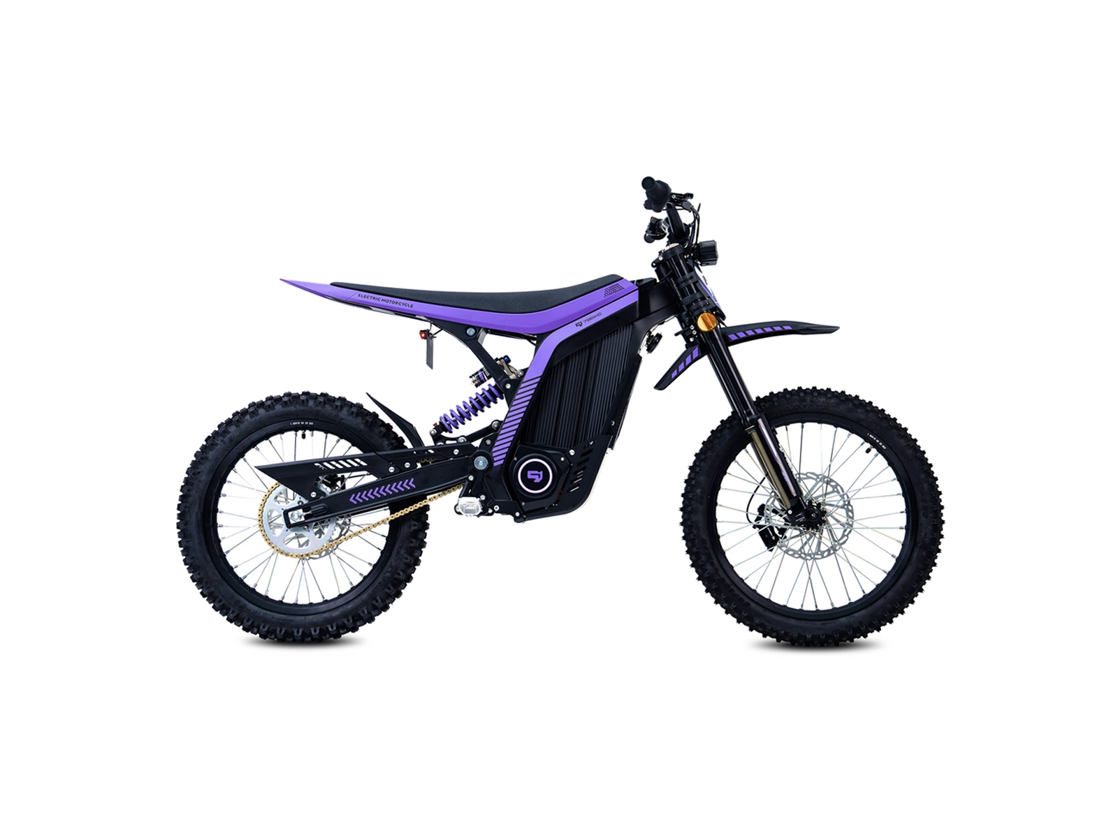 79 Bikes Lynx side view in black and purple.