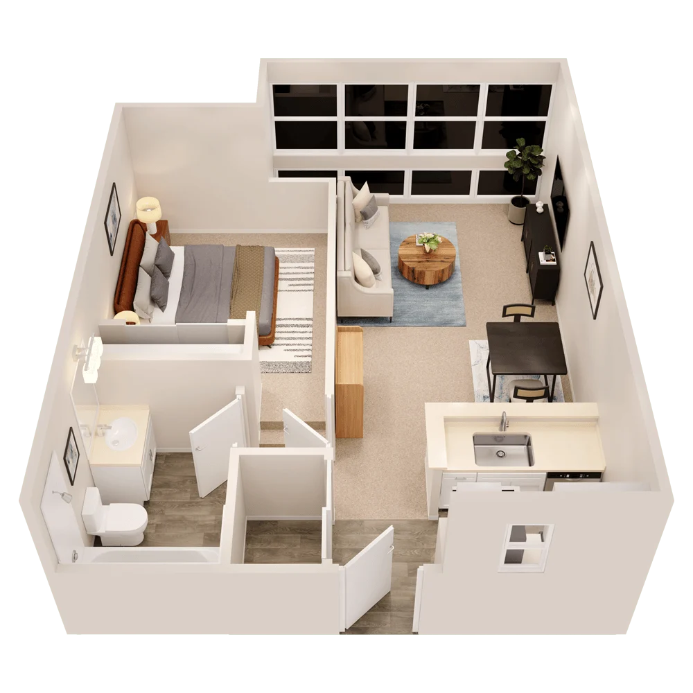 Slate floor plan