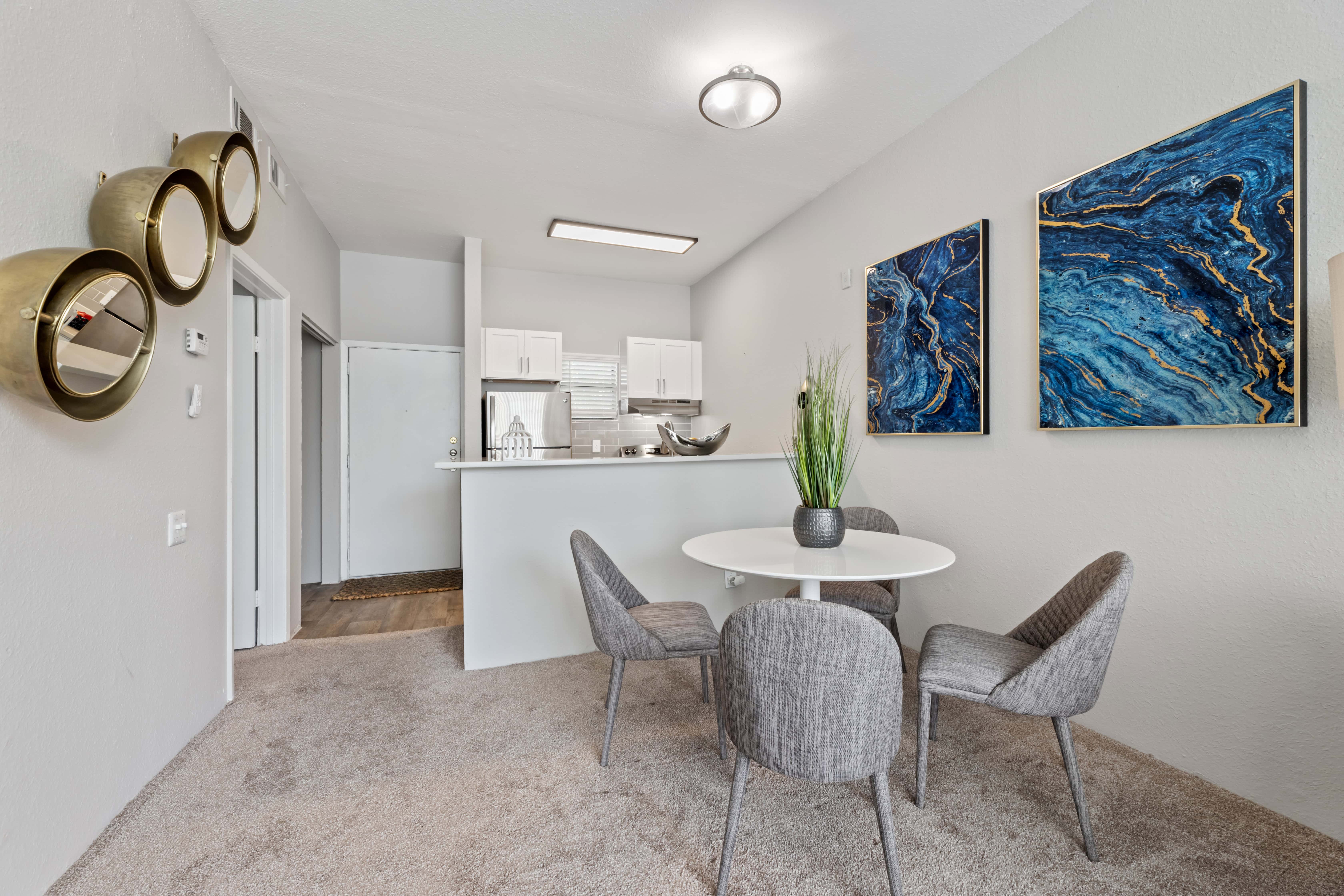 Dinning room area