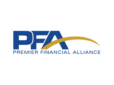 Premier Financial Alliance event branding and visual identity case study.