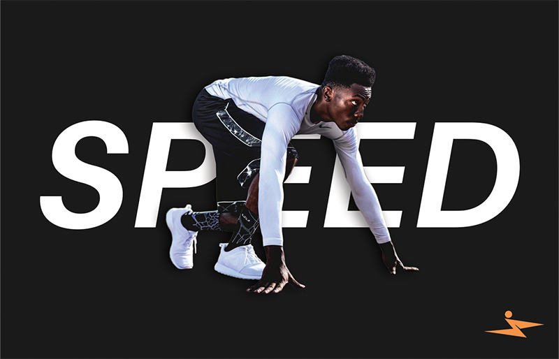 Speed campaign graphic for Over The Wall Fitness.