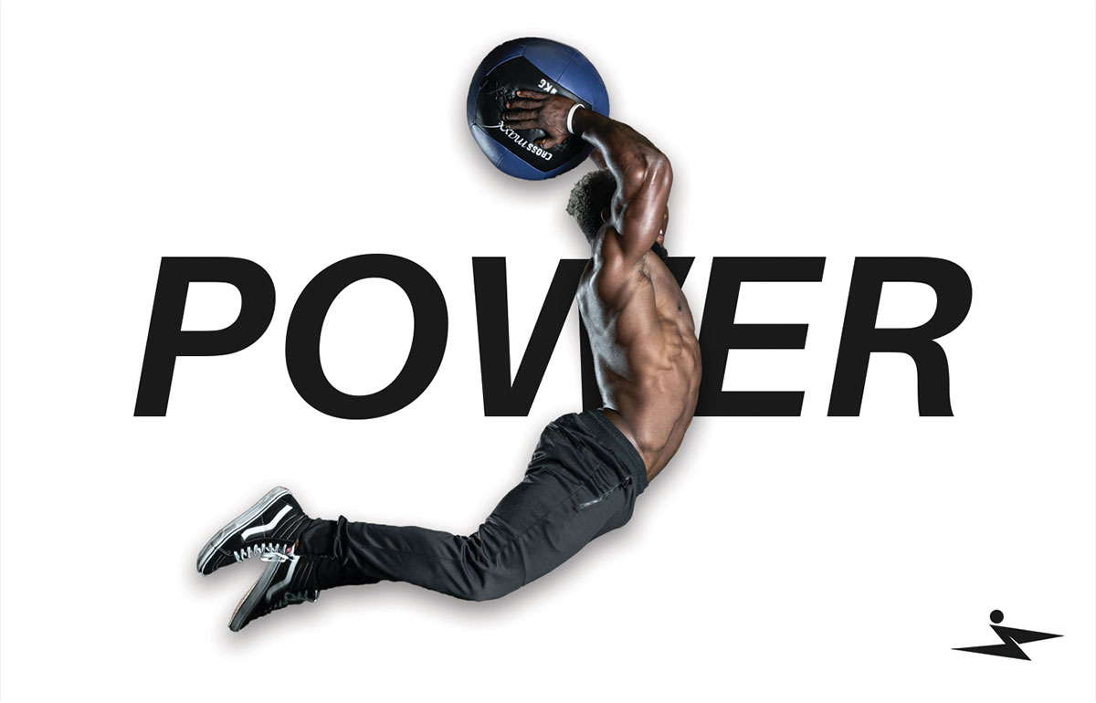 Over The Wall Fitness identity system artwork.