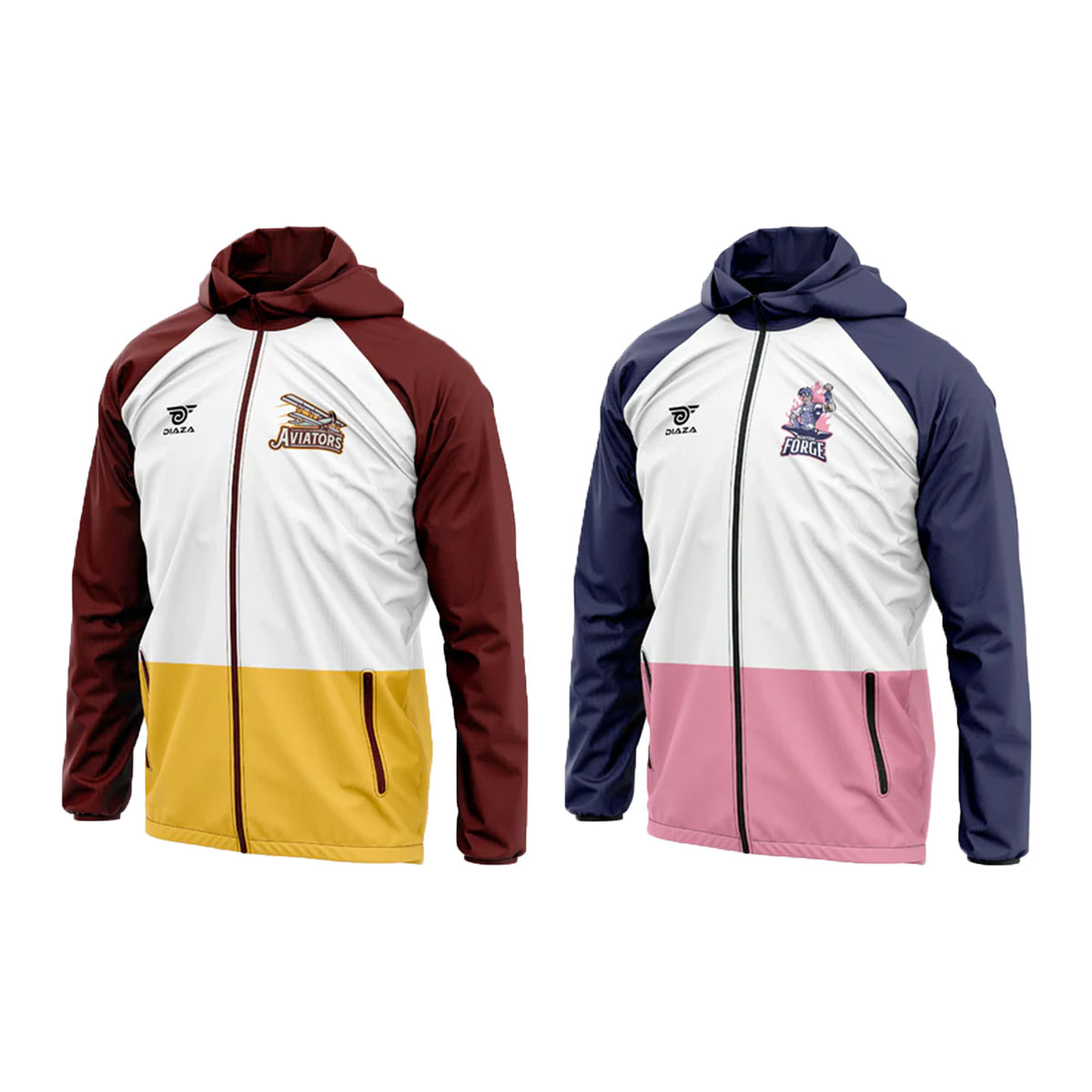 Volunteer apparel designs created for a national quadball championship event.