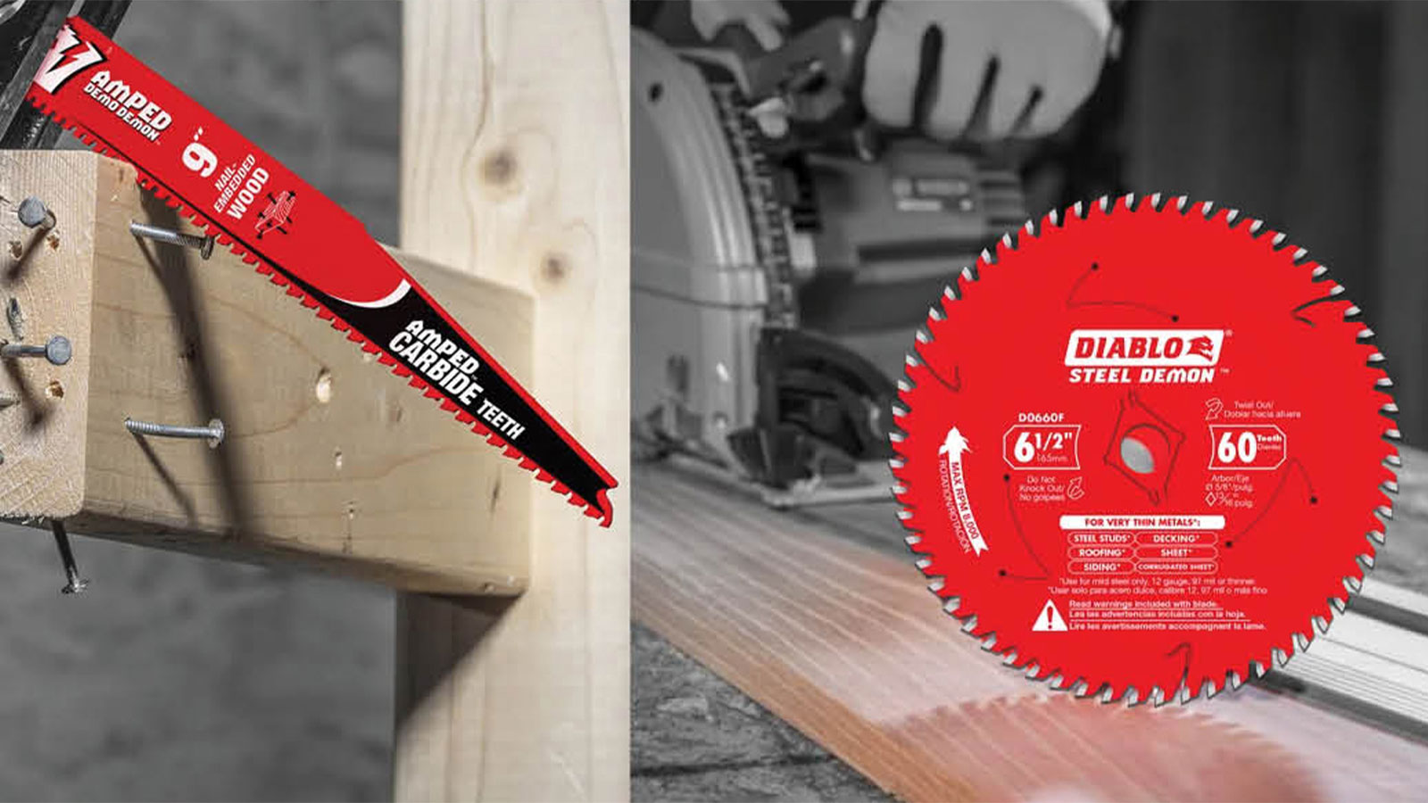 Selected Diablo Tools brand, packaging, and retail design work.